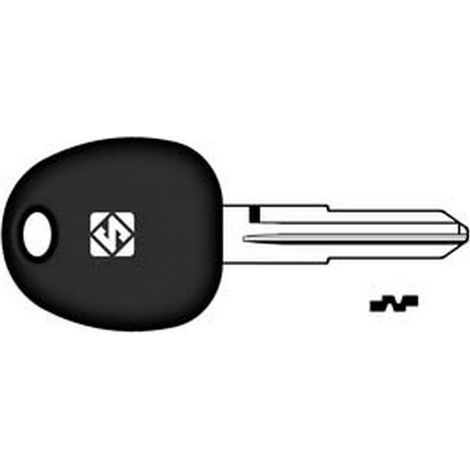 1PZ CHIAVI AUTO LOOK A-LIKE PORTA TRANSPONDER HYN15TE - HYN15TE