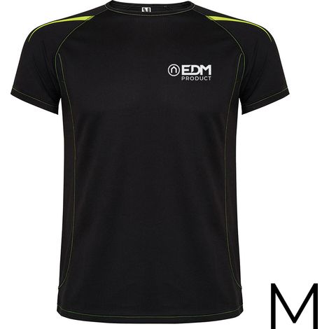 Camiseta deportiva negra talla-m roly