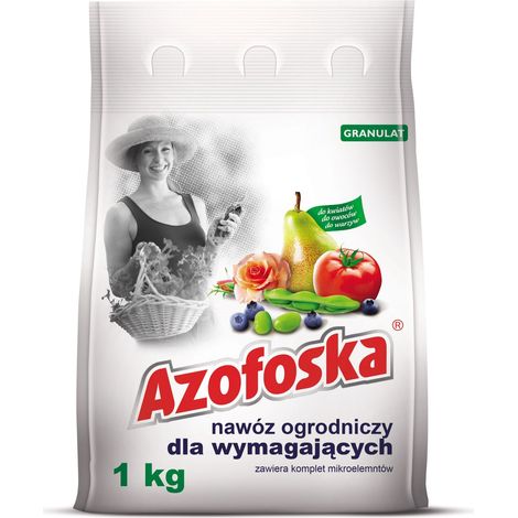Granulado de fertilizante multicomponente Azofoska 1 kg 1 unidad. (1/5)