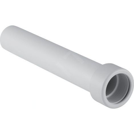 Geberit Accessoires - Rallonge avec raccord presse-étoupe, longueur 500 mm, d 50 mm, blanc alpin 152.161.11.1 (1/2)