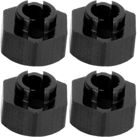 Kit de Clés Croisées en Alliage d'Aluminium 7mm pour Modèles RC 1/24, Pièces de Maintenance pour AXIAL SCX24, Noir (1/5)