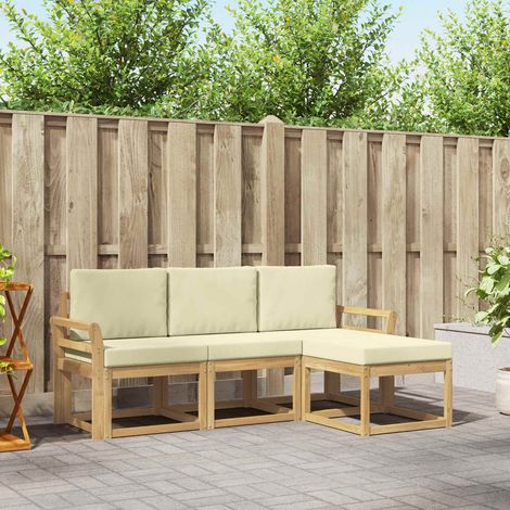 vidaXL Outdoor-Sofagarnitur 4 pcs (1/5)