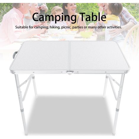 Klappbarer Tisch aus Aluminiumlegierung für Camping, Garten und Picknick (1/5)