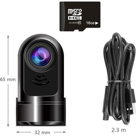 1080P HD Android Navigations-Autokamera mit USB-Anschluss an das ADAS-Fahrerassistenzsystem – 16-GB-Version (1/3)