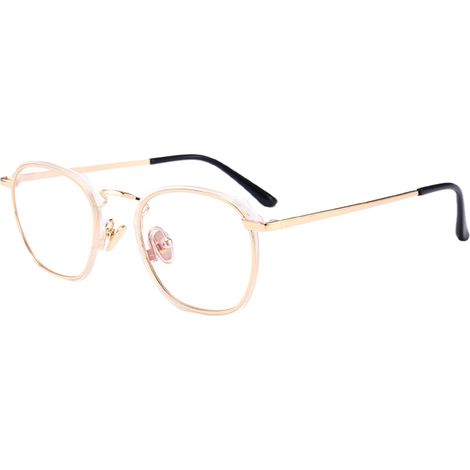 1 paire lunettes anti-lumière bleue, monture polycarbonate et métal, design tendance et ergonomique, pour usage quotidien devant écran (1/5)