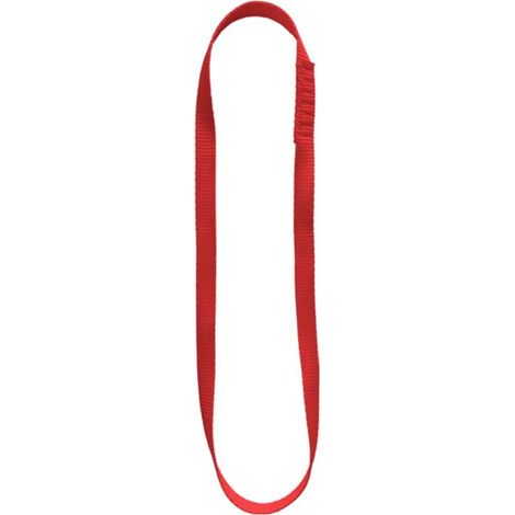 Cinta para punto de anclaje longitud 1,50m ancho 21 cm PAT 900 Poliéster 25 kN EN 795 - Rojo