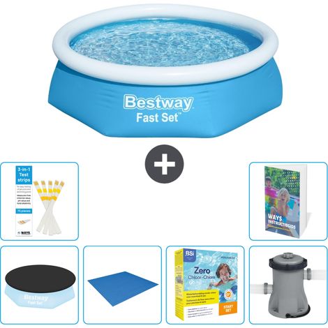 Bestway Fast Set Rund - 244x61 cm - 7-teilig S24
