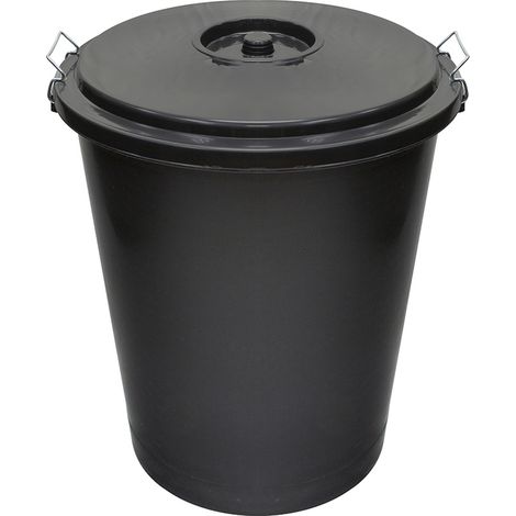 WOLFPACK LINEA PROFESIONAL cubo basura plastico comunidad con tapa 50 litros (1/4)