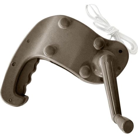 Parapluie de patio manche de manivelle parasol remplacer des pièces de parapluie extérieure pratique professionnelle pour le balcon de patio de plage (1/4)