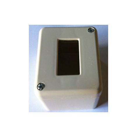Scatola Derivazione Per 1 Apparecchio Autoportante (Elettrocanali Cod. Ecsm1A)