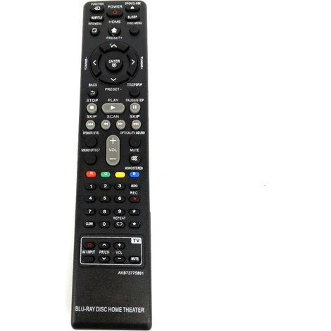 Télécommande de Remplacement AKB73775801 pour LG Blu-Ray Disc Home Cinéma BH5140S BH5140 LHB655 BH4030S BH6530TW BH5440P LHB655FB (1/4)