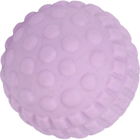 Balle de massage des pieds avec picots - Soulage le stress et la fasciite plantaire - Pour relaxation musculaire - Violette (1/5)