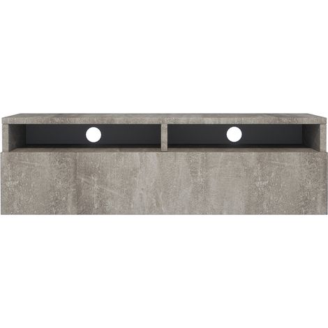 Selsey Rednaw - Mueble TV con cajón - Concreto - 100 cm (1/5)