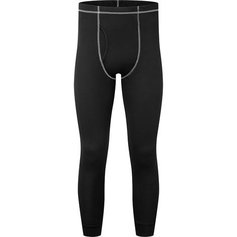 Base Pro Legging Antibactérien - Taille Xxxl - Noir - Portwest