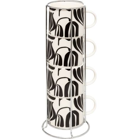 Rack 4 tazze s twis 23cl - Atmosphera créateur d'intérieur