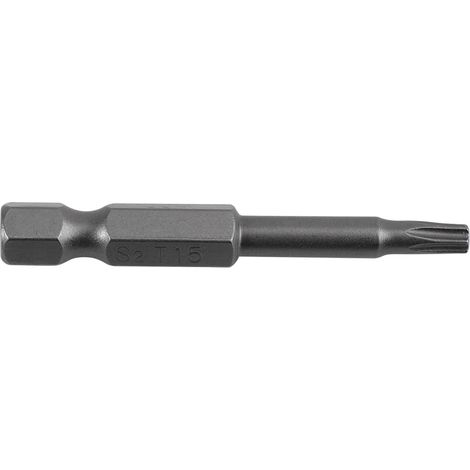 8 pièces embouts de vissage sécurisés magnétiques en acier, forme étoile T8 à T40, longueur 50 mm, tige hexagonale 1/4" (1/5)