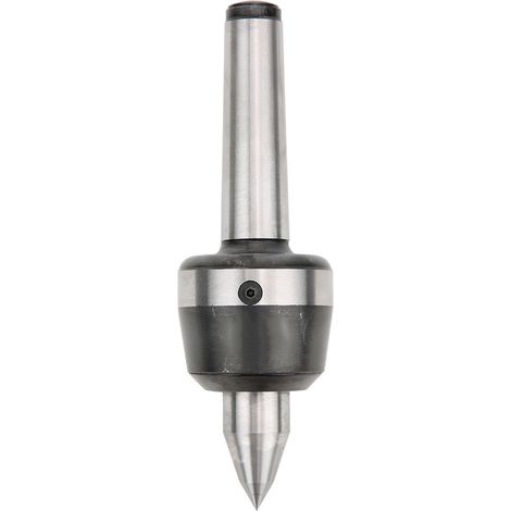 Lot MT3 Pointe Tournante Cône Acier Haute Précision 0,005mm avec Roulement pour Tour CNC (1/5)
