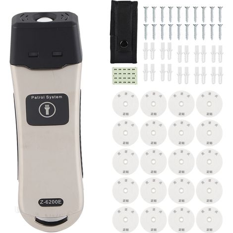 Système de lecteur RFID inductif pour patrouille de garde avec balises de contrôle et éclairage LED (1/5)
