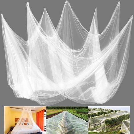 Moustiquaire robuste 3 x 6 m – Moustiquaire de jardin multifonctionnelle pour balcon, terrasse et serre : protection contre les insectes, préservation de l’intimité, barrière anti-intrusion et protect (1/5)