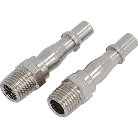 Neilsen Air Line Fittings Hose Compressor Tool Connector 1/4" BSP Female 2pc