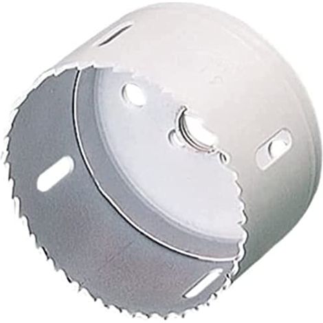 wolfcraft Sega a tazza BIM I 3492000 I Per legno, plastica, metalli e materiali per costruzioni a secco raccordo filettato 5/8", profondità di taglio 40 mm (1/4)
