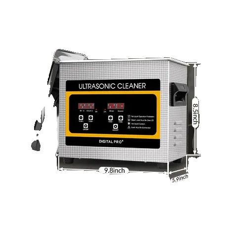 Ultraschallreiniger, einstellbare Heizung, programmierbarer Timer, 3,2 l (1/2)
