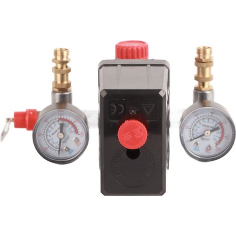Pressostat monotrou pour compresseur d'air 90-120 PSI 220 V (1/5)