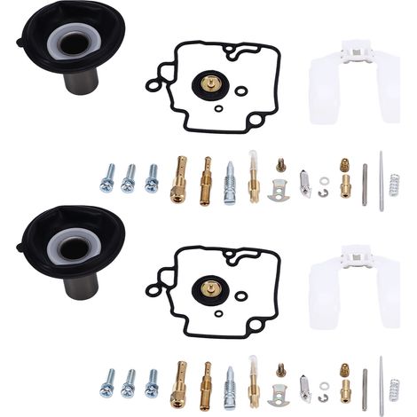 Ortviai Kit de réparation de carburateur moto 22 mm pour GY6 125 cc, 2 lots universels pour quad, karting et scooters (1/5)