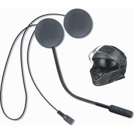 Interphone Rechargeable Casque Bluetooth Moto Scooter Au-bt012 (1/5)
