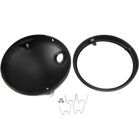 7-Zoll-Retro-Motorradscheinwerfersockel, modifizierter Scheinwerfersockel für LED-Scheinwerfer (1/5)
