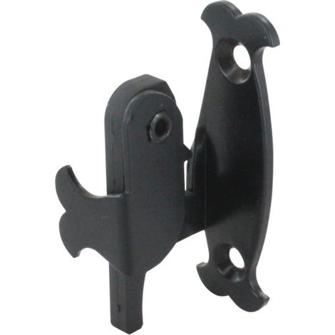 Support d'Espagnolette, Aluminium, Noir, pour Volet Battant, Fabrication Française