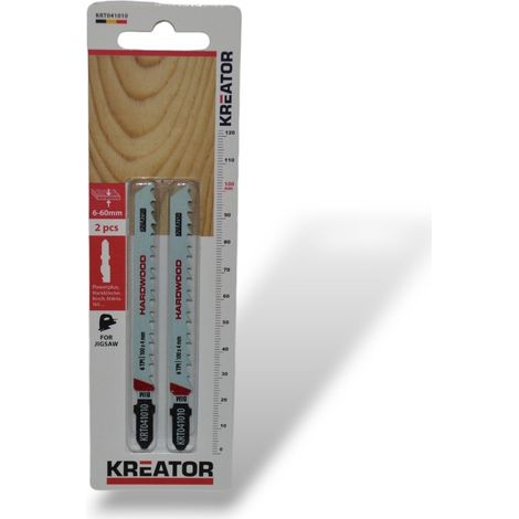 Lame Scie Sauteuse Bi-métal Durabilité Et Polyvalence Extrêmes - Kreator (1/2)