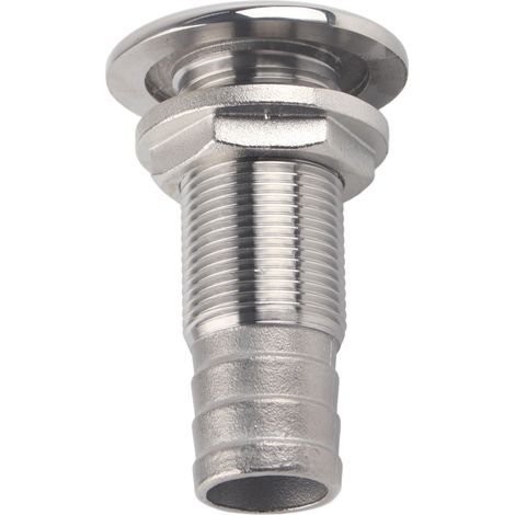 Sortie d'eau extérieure en acier inoxydable pour bateau, fond de coque yacht, vidange de cale, accessoire de ventilation MJS022-3/4 pouce (1/5)