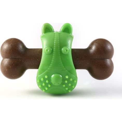 Bite Toys Dog Molar Stick Dents Cleaning Artefact Anti-Bite Dog Toys(vert) (1/5)