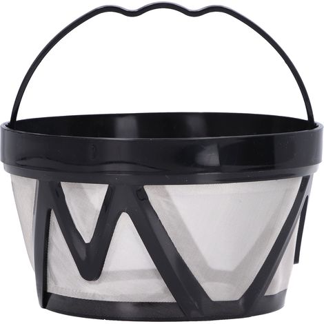 Filtre à café réutilisable, panier filtrant en maille pour machine à café, compatible avec cafetières KDUO (1/5)