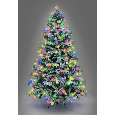 [GEBRAUCHT] Lappland Tannenbaum Kunstbaum Weihnachtsbaum 6 Fuß Beleuchtet Mehrfarbige Le Ds B-Ware