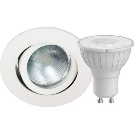 Megatron MT75414 MT75414 LED-Einbauleuchte  50 W Leuchtfarben: Weiß