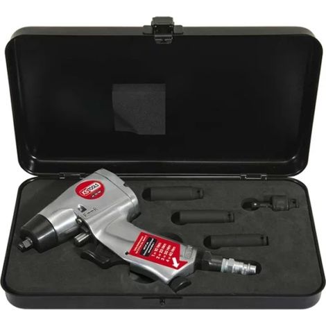 Kstools – Clé à chocs vibrante 1/4'' 10-40Nm – Couple réglable 10-40Nm – Vitesse 7500 Tr/min – Coffret de rangement acier (1/3)