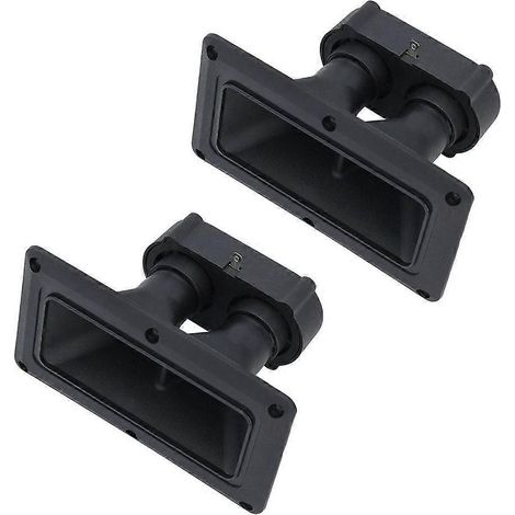 2er-Pack 150-W-Hornlautsprecher mit breiter Abstrahlung (3–20 kHz, piezoelektrische Lautsprecher)