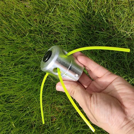 Redroad – Universeller Aluminium-Freischneiderkopf – Strapazierfähige Nylonfäden – Präziser Schnitt für Gras und Unkraut – Kompatibel mit Standard-Freischneidern (1/5)