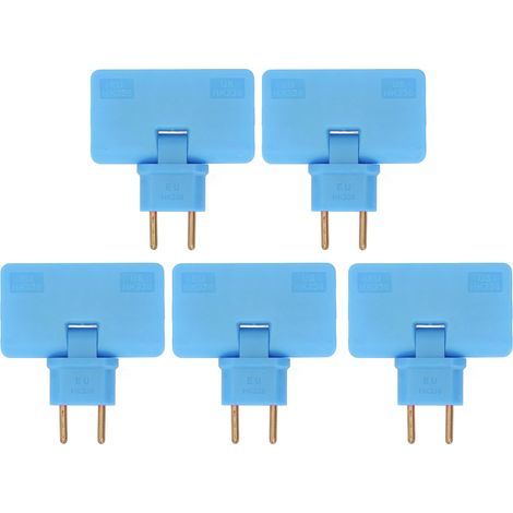 Kabelloser Steckdosenadapter, 180-Grad-Verlängerung, 1-zu-3-Adapter, 5 Stück (1/5)