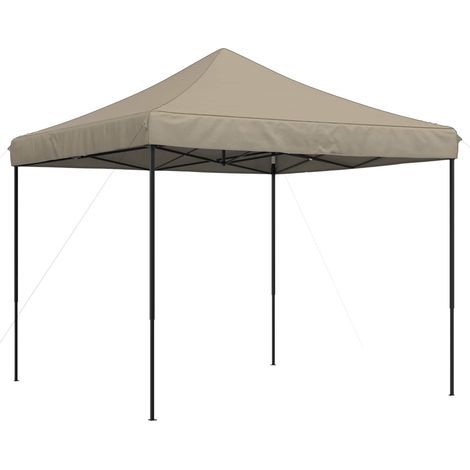Tente de fête Taupe 292 x 292 x 315 cm Tissu Oxford (1/5)