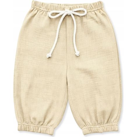 Baby-Musselinshorts, 68 Sommerhosen für Babys, beige (1/5)