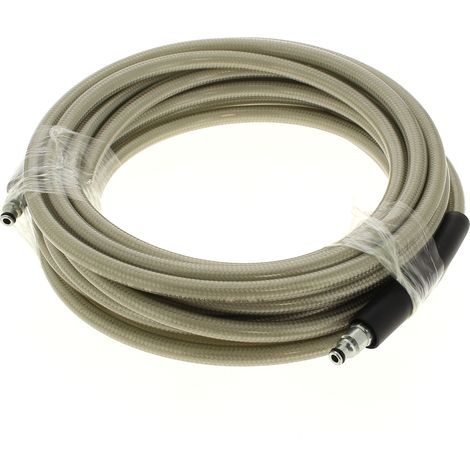 Flexible haute pression 4581030 – Tuyau 10m pour nettoyeur haute pression – Compatible avec modèles Stanley SXFPW21ME, SXFPW25DTS-E, SXPW19E (1/2)