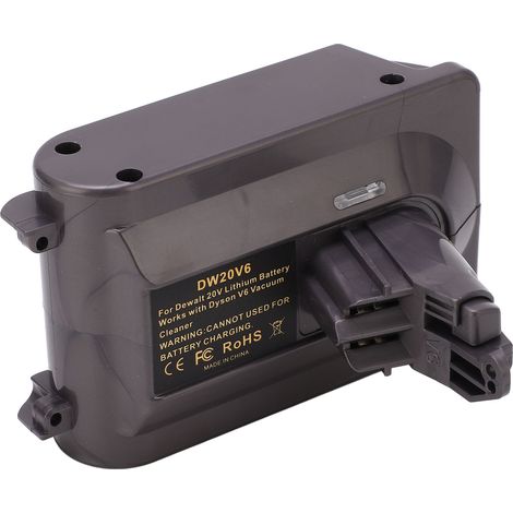 Adaptateur batterie ABS résistant à l'usure convertisseur lithium 20V remplacement pour aspirateur V6 (1/5)