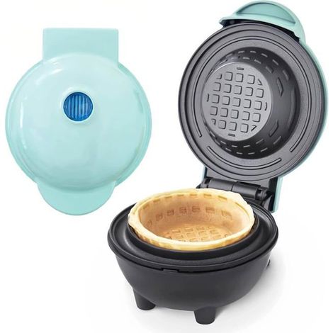 Bol à gaufrier 110 V, ustensile ménager, petit-déjeuner, crème glacée, tarte aux œufs, antiadhésif, compact (1/5)