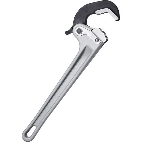 Mophorn 14"-Rohrzange, Aluminium, automatische Backeneinstellung, ergonomisch, tragbar für Klempnerarbeiten und Autoreparaturen