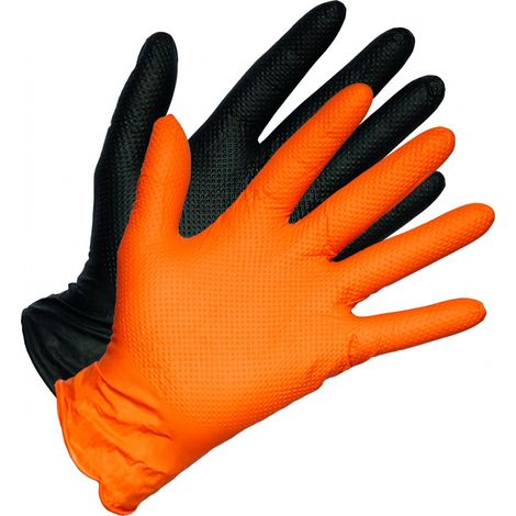 Guante desechable nitrilo Dune Negro T-M C-50 (1/3)