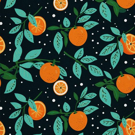Tela decorativa para exteriores Oxford - Motivo frutal  DX6568 (1/5)
