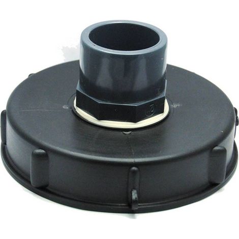 Couvercle 15cm pour cuve 1000L avec entrée PVC 50/63